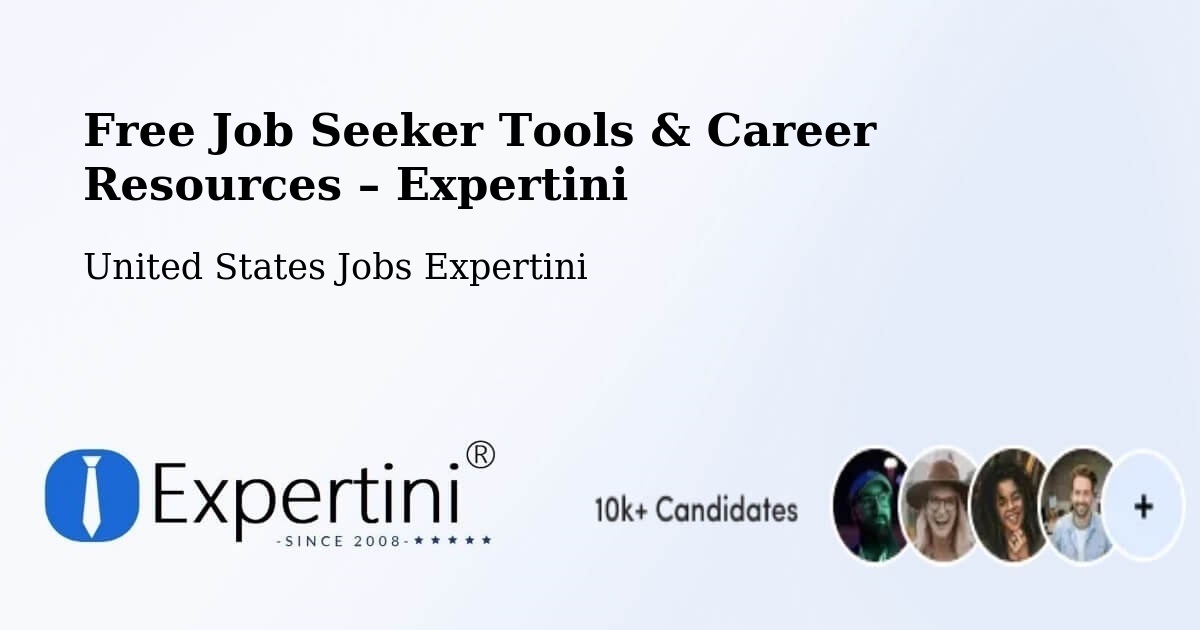 Free Job Seeker Tools & Career Resources – Juneau - Juneau, United States Jobs Expertini